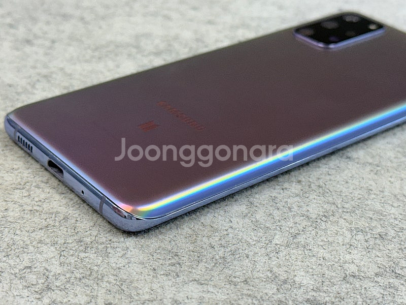 (무잔상A급)갤럭시S20플러스 BTS 256G 미파손 깨끗한 단말기 검수완료 12만 판매해요--7